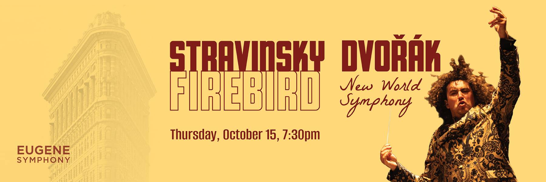 Stravinsky’s Firebird and Dvořák’s New World Symphony